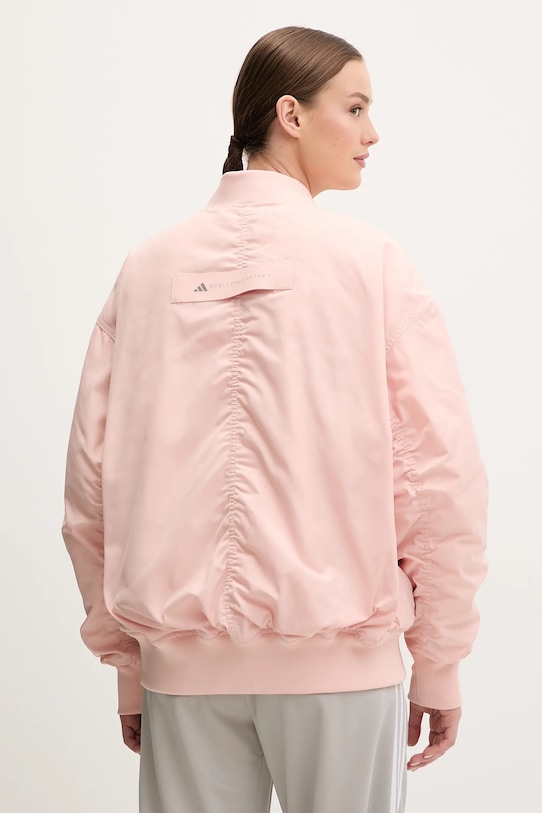Îmbrăcăminte adidas by Stella McCartney geacă bomber JF8467 roz