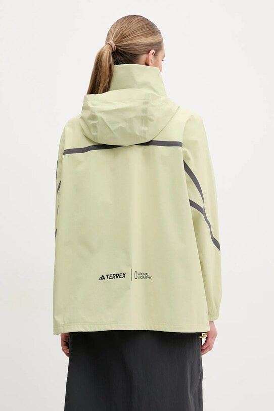 Îmbrăcăminte adidas TERREX geacă de ploaie x National Geographic JD5832 bej