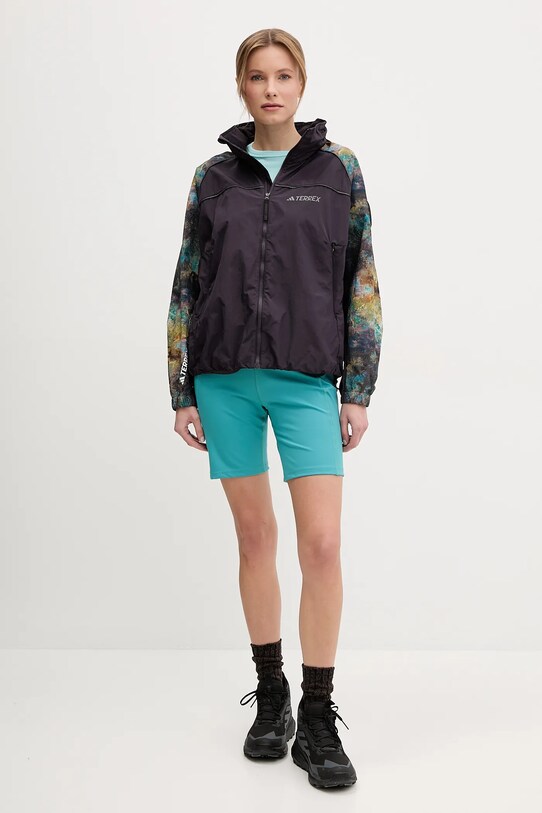 adidas TERREX wiatrówka x National Geographic JD5837 fioletowy SS25