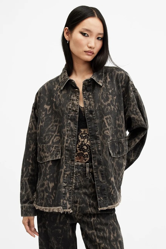 Куртка AllSaints HETTIE без подкладки оранжевый W088PB