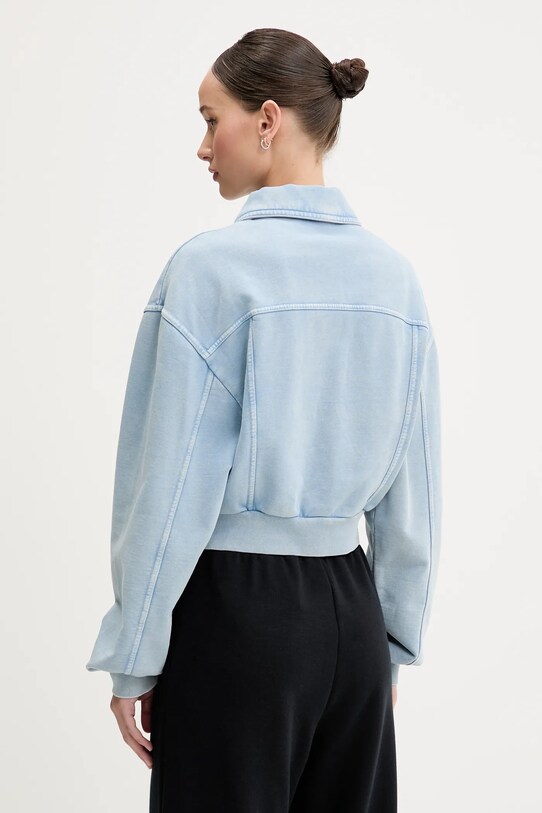Odzież Moschino Jeans kurtka jeansowa 0504.3730 niebieski