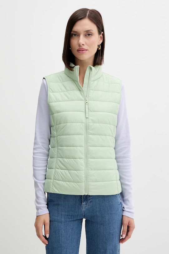 Αμάνικο μπουφάν United Colors of Benetton πράσινο 2TWDDJ00V
