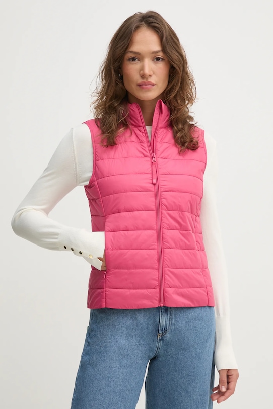 Елек United Colors of Benetton лека изолация розов 2TWDDJ00V