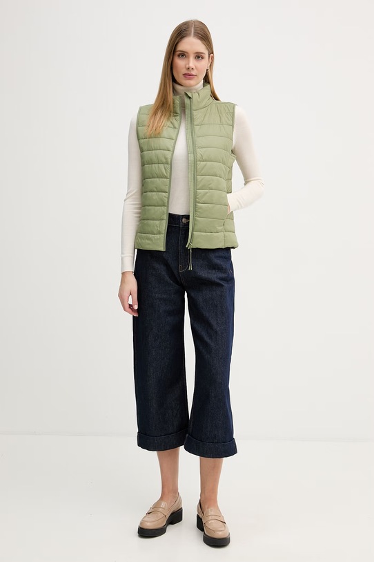 United Colors of Benetton bezrękawnik 2TWDDJ00V zielony SS26