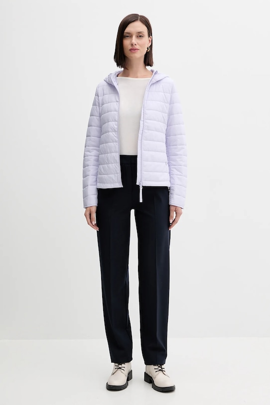 Jakna United Colors of Benetton 2TWDDN07O ljubičasta AW25