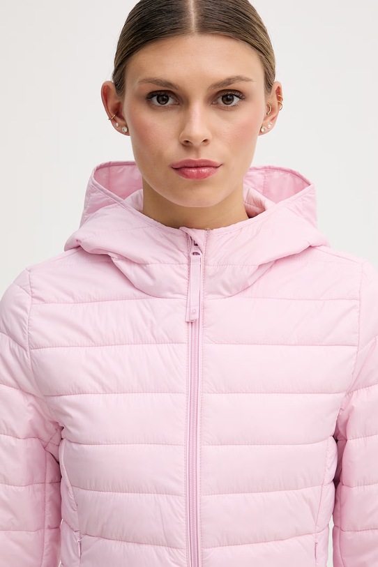 United Colors of Benetton kurtka przejściowa różowy 2TWDDN07O