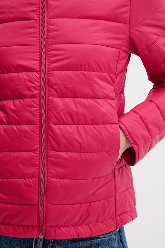 Куртка United Colors of Benetton 2TWDDN07O рожевий