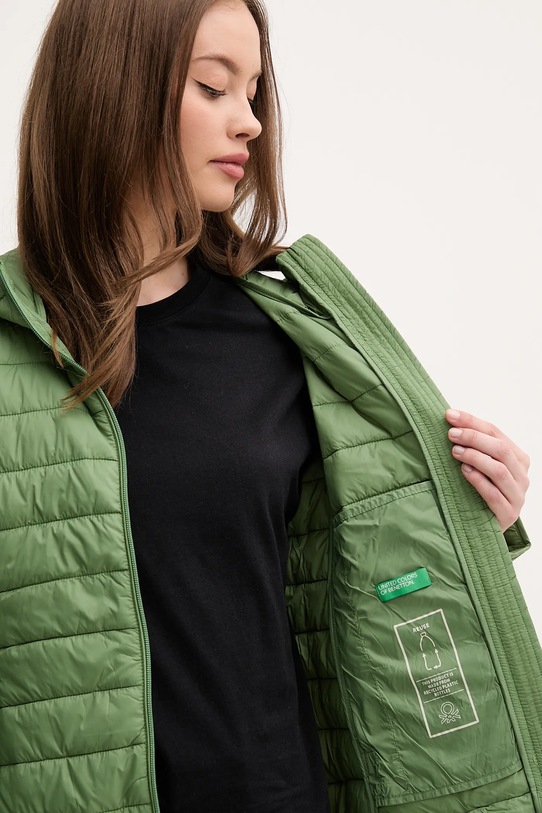 Bunda United Colors of Benetton 2TWDDN07O zelená