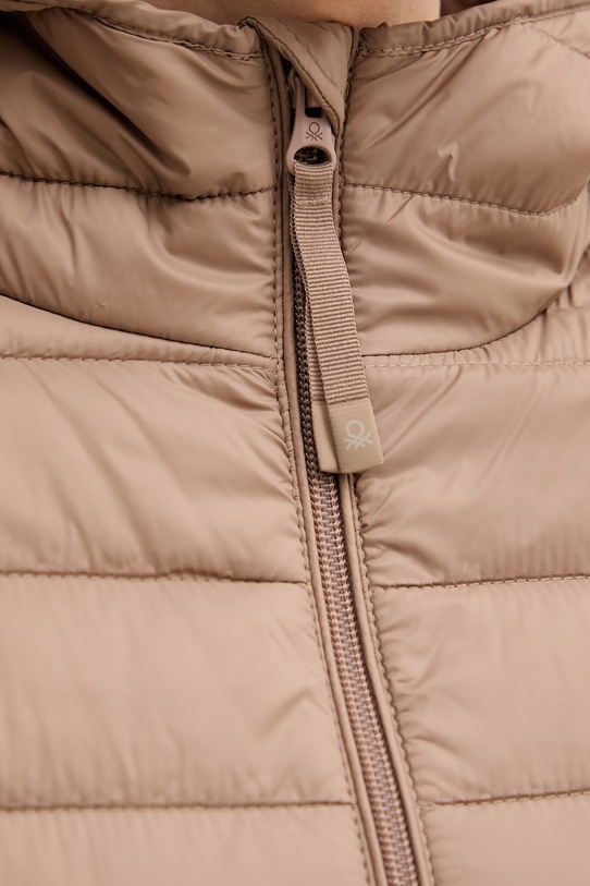 United Colors of Benetton kurtka przejściowa 2TWDDN07O brązowy