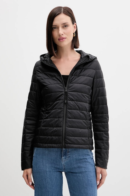 Bunda United Colors of Benetton černá 2TWDDN07O