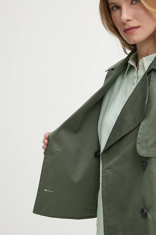 United Colors of Benetton sacou de bumbac 2RGCDW034 verde