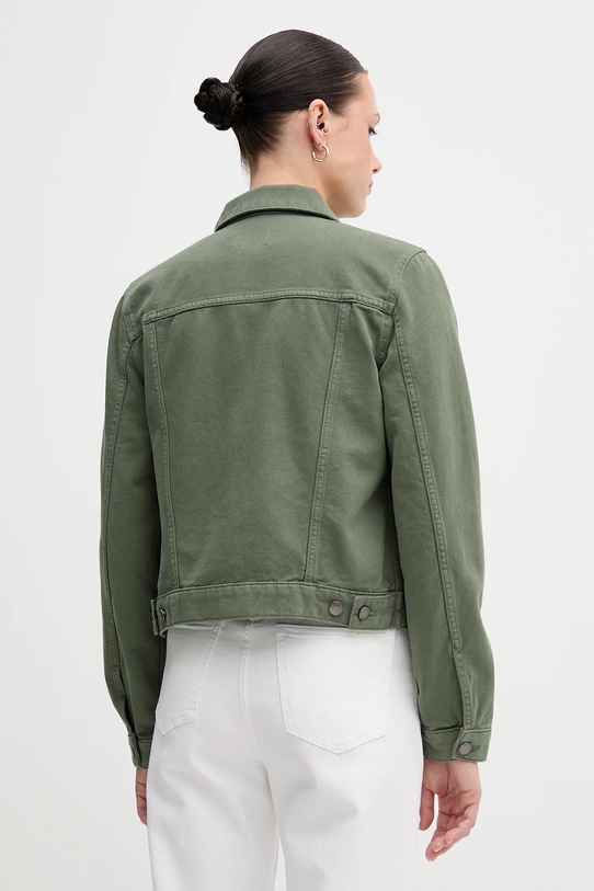 Abbigliamento United Colors of Benetton giacca di jeans in cotone 2RZVDN00N verde