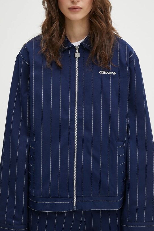 adidas Originals Pinstripe H Jacket bleumarin JJ3477