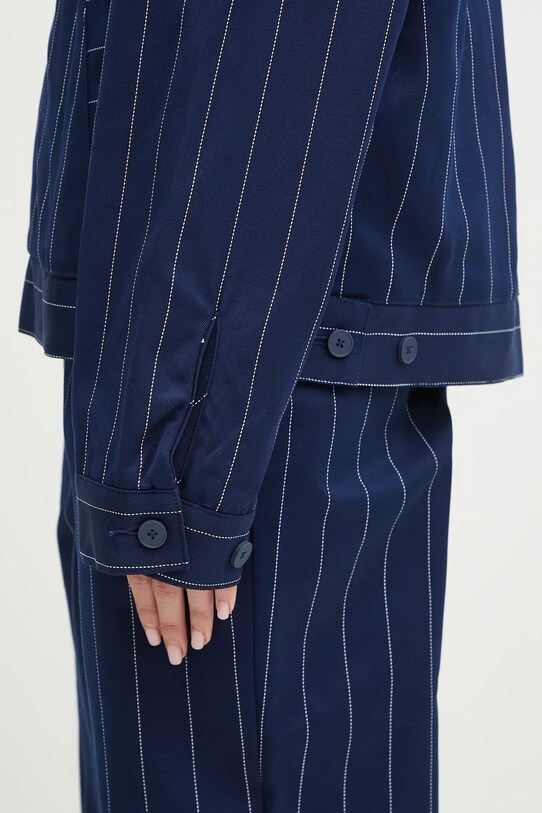 adidas Originals Pinstripe H Jacket JJ3477 granatowy