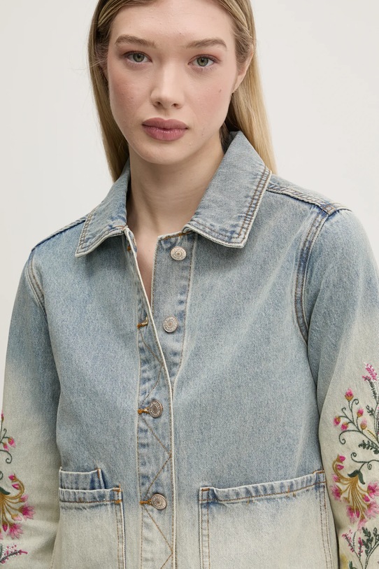 Desigual geaca jeans HOUSTON albastru 25SWED06