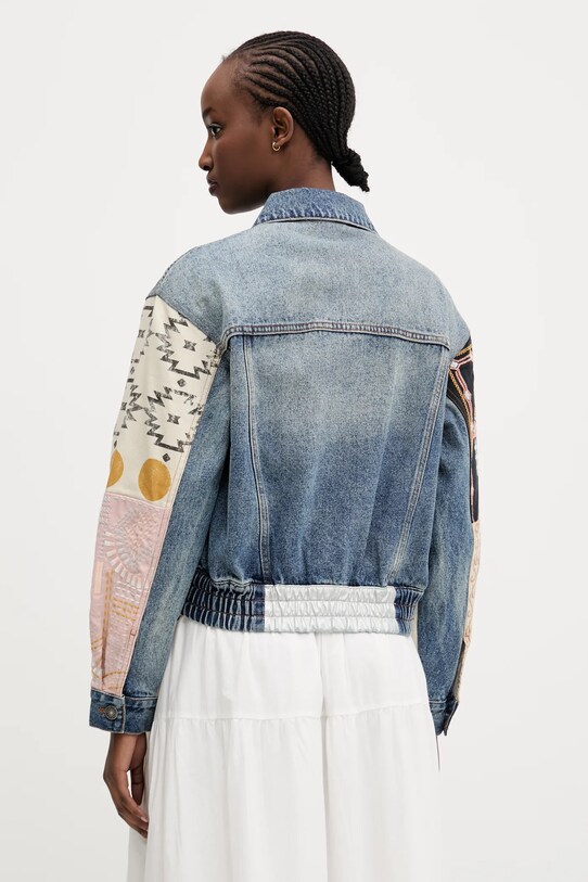 Oblečení Bunda Desigual CASSID 25SWED59 modrá