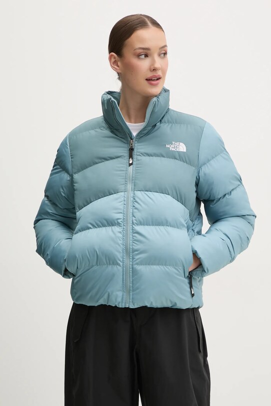 The North Face geacă Saikuru cu captuseala albastru NF0A89JD93R1