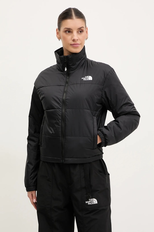 The North Face rövid kabát Gosei Puffer enyhén szigetelt fekete NF0A879X4H01