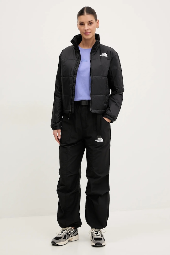 The North Face rövid kabát Gosei Puffer NF0A879X4H01 fekete SS25