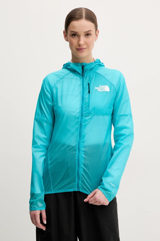 The North Face windbreaker Windstream necaptusit turcoaz NF0A87HF6IB1