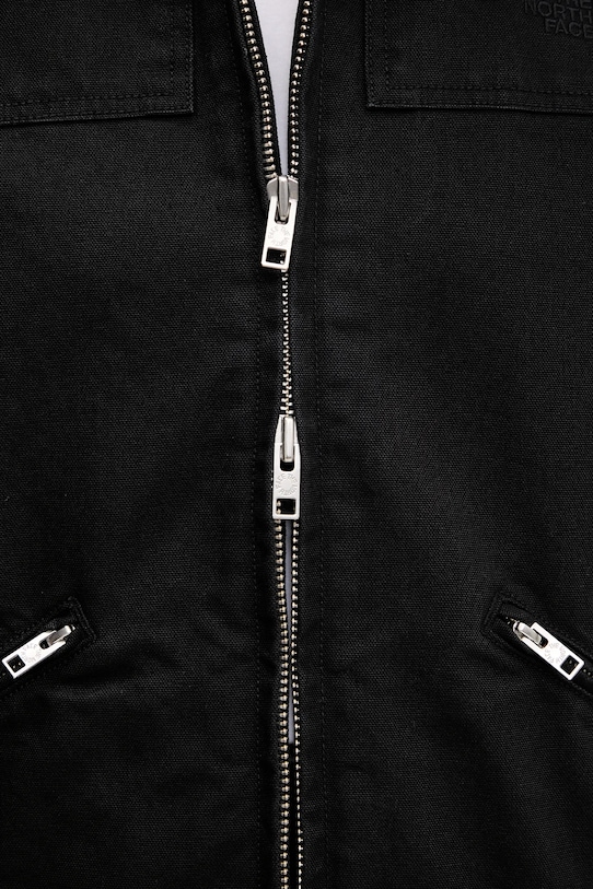The North Face kurtka bawełniana Cedar Canvas Work NF0A8B99JK31 czarny