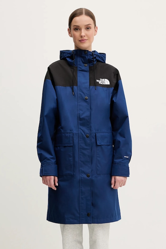 Bunda The North Face Reign on Park oversize modrá NF0A8BCJF1T1