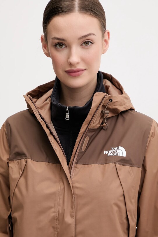 The North Face kurtka Antora Rain brązowy NF0A8BKD5K21