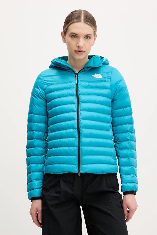 The North Face geaca sport Terra Peak cu captuseala turcoaz NF0A88TU6GO1