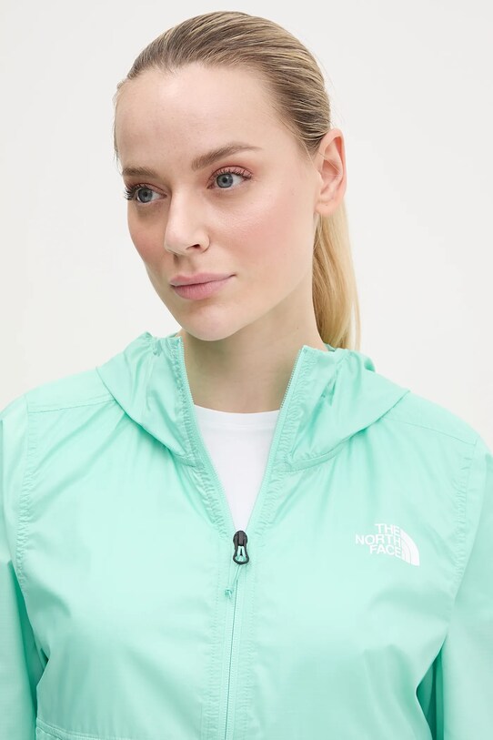 The North Face wiatrówka TNF Cyclone turkusowy NF0A8B6G6EI1