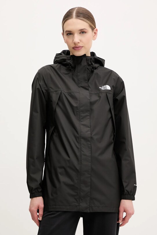 The North Face kurtka Antora Rain pozostałe czarny NF0A8BKCJK31