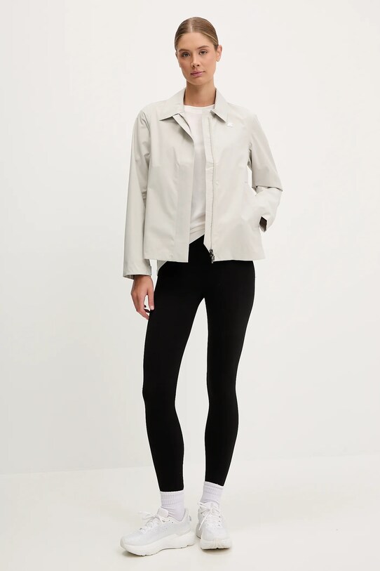 Bunda K-Way K61338W šedá SS25