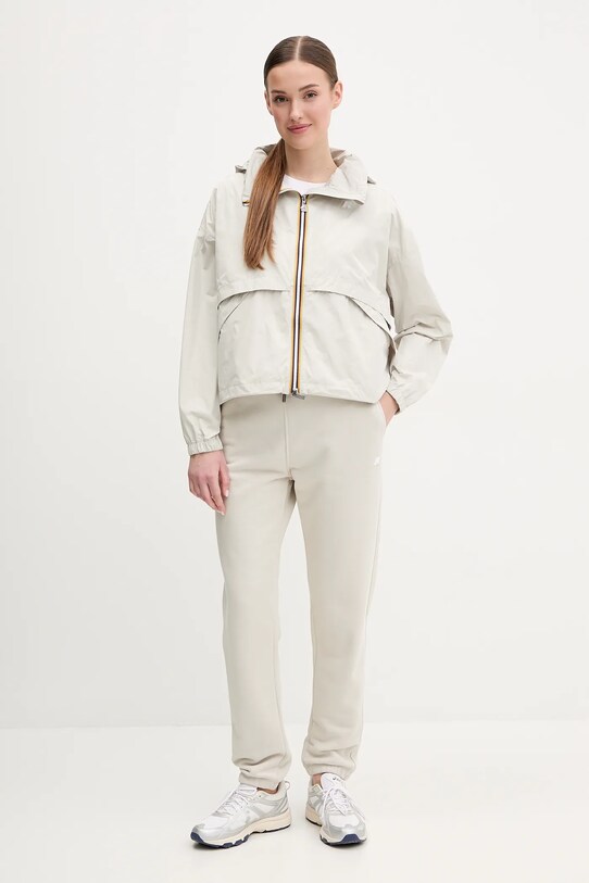 Bunda K-Way K8132PW béžová SS25