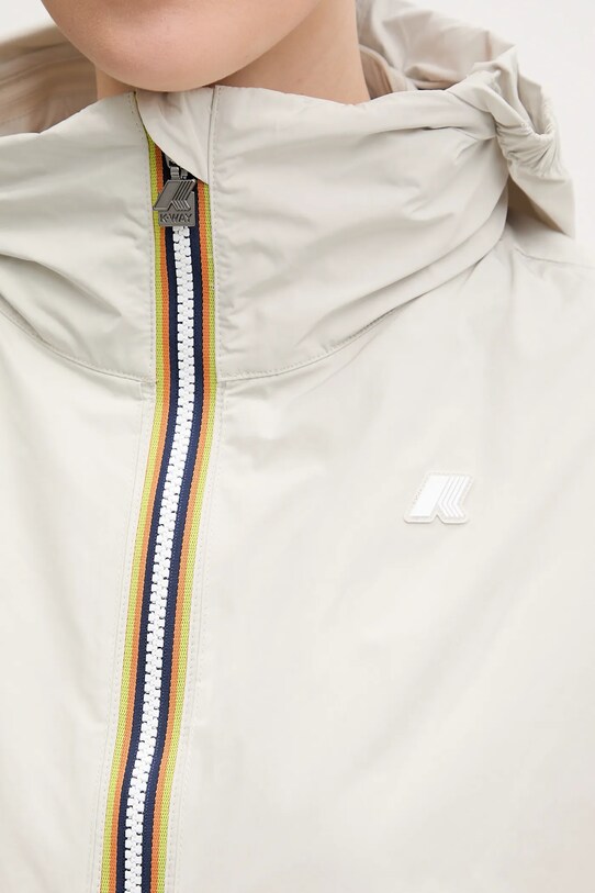 Bunda K-Way béžová K8132PW