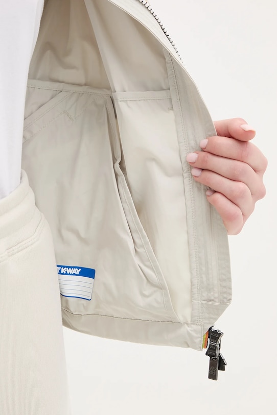 Bunda K-Way K8132PW béžová