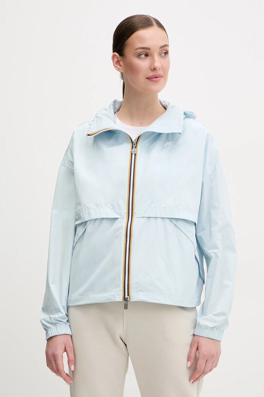 Bunda K-Way nezateplené modrá K8132PW