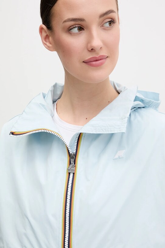 Bunda K-Way modrá K8132PW