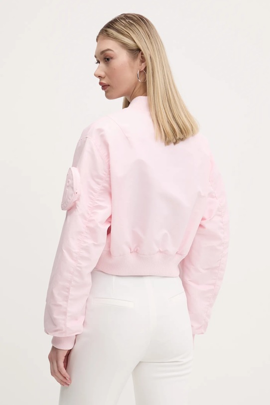 Odzież Hugo Blue kurtka bomber 50542360 różowy