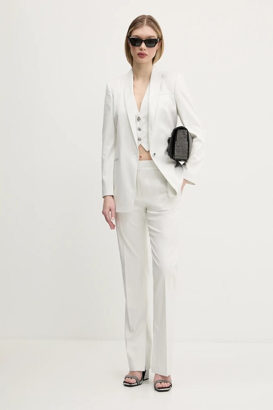 HUGO kamizelka 50537760 szary SS25