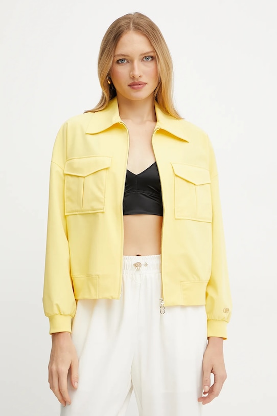 Jakna Liu Jo za prijelazno razdoblje zlatna TA5222.T1817