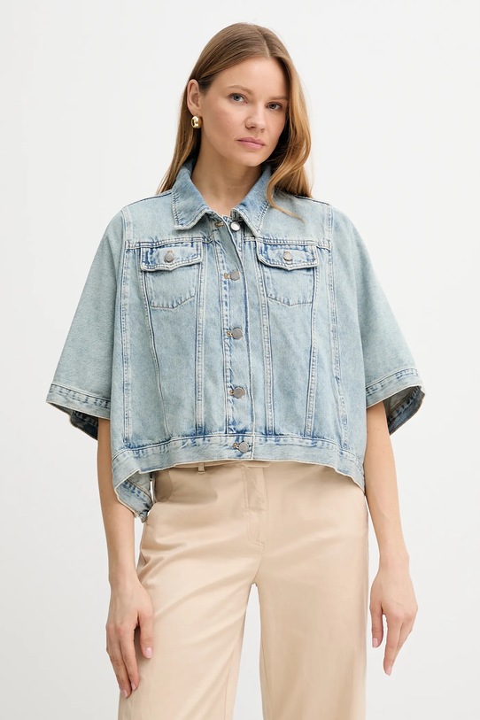 Джинсовая куртка Liu Jo джинс голубой UA5251.D4286