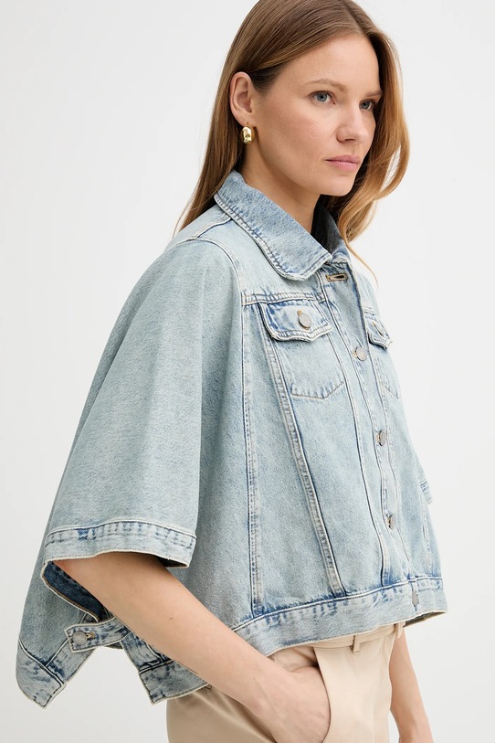 Джинсовая куртка Liu Jo голубой UA5251.D4286