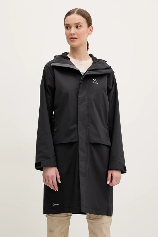 Haglöfs jacheta de exterior Aria cu captuseala negru 607766
