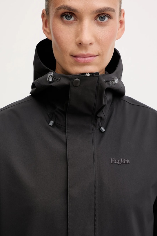 Haglöfs kurtka przeciwdeszczowa Breeze czarny 607681