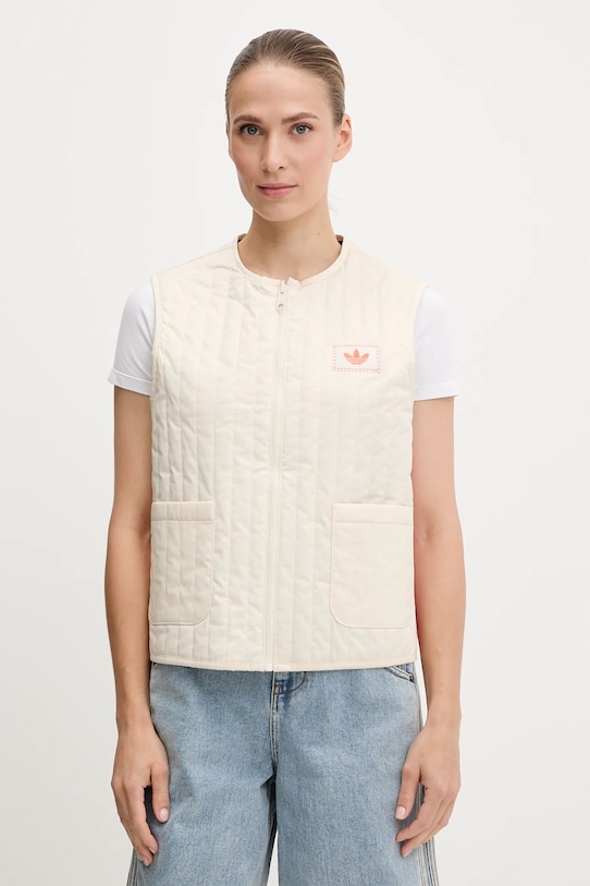 adidas Originals bezrękawnik KC0674 beżowy SS25