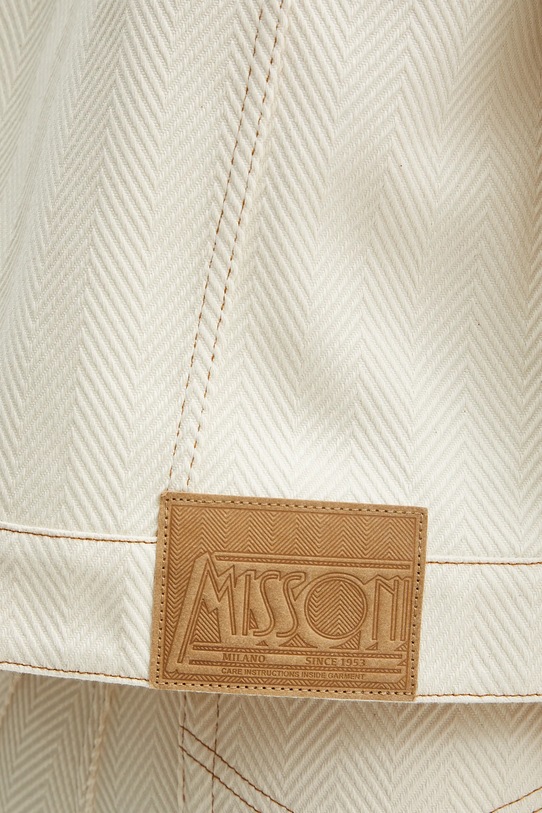 Missoni kurtka bawełniana DS25SC01.BW00UO beżowy