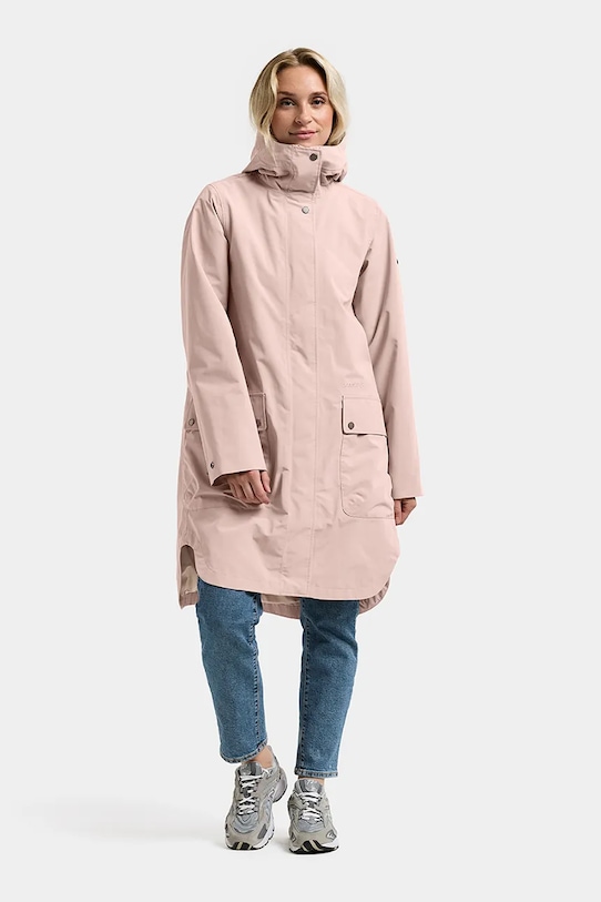 Didriksons kurtka ADRIA 505739 różowy SS26