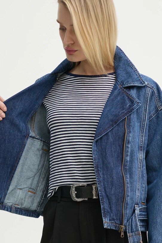 Levi's geaca jeans BIKER JACKET H125 001T8