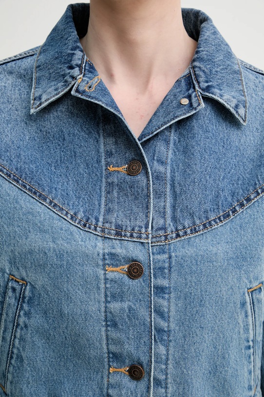 Levi's rövid kabát SHRUNKEN 90S TRCKR WSTRN 001WO kék