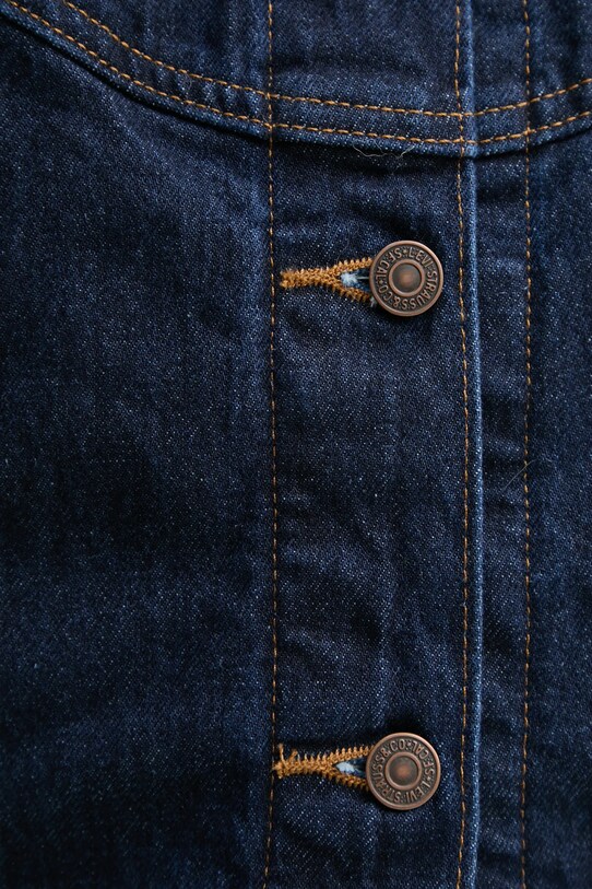 Levi's geaca SHRUNKEN 90S TRCKR WSTRN 001WO bleumarin