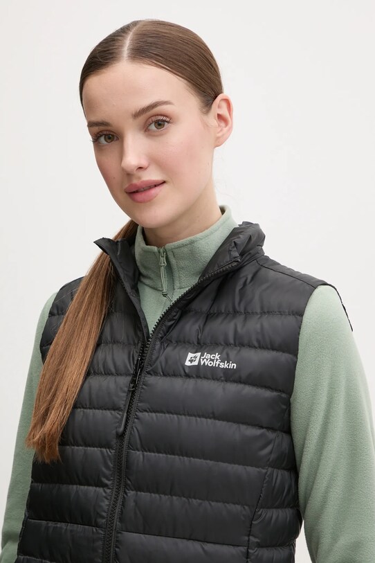 Спортивный пуховый жилет Jack Wolfskin Pilvi Down чёрный 1207771